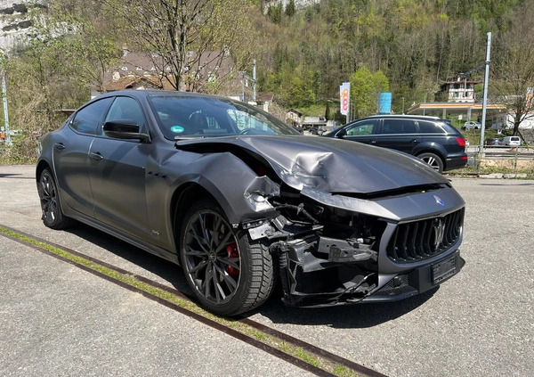 Maserati Ghibli cena 136900 przebieg: 75688, rok produkcji 2021 z Głubczyce małe 46